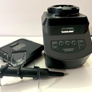 Ninja Professional Blender Base in Black, Blade Replacement and Lid